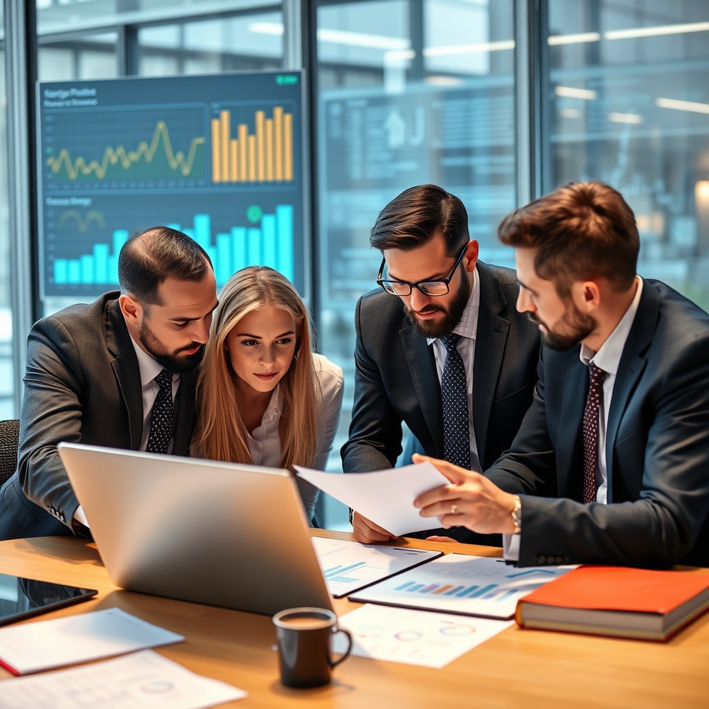 Finanzanalyse visuell